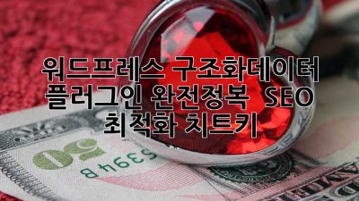 워드프레스 구조화데이터 플러그인 완전정복 🚀 SEO 최적화 치트키!